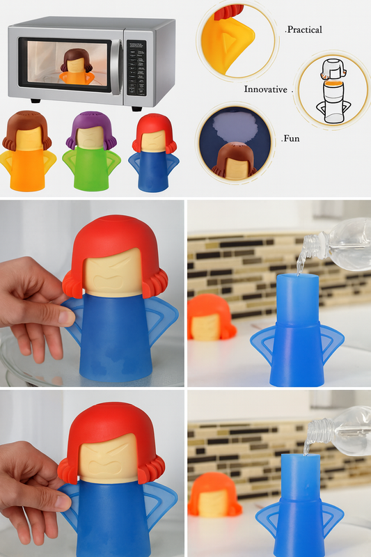 Limpiador de microondas Angry Mom