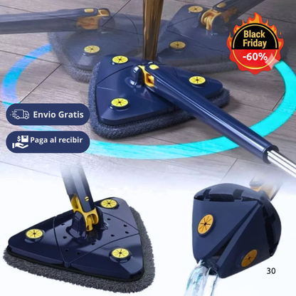 FácilMop™ - Fregona Autoescurrible Limpia sin esfuerzo + Pack Pre Black Friday GRATIS 🎁