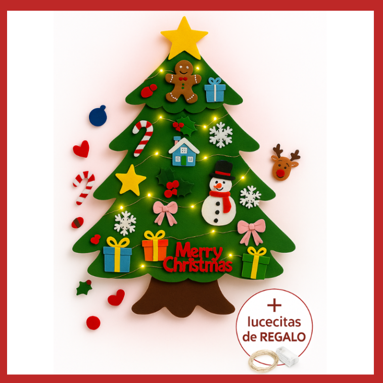 Petit Árbol™- Mi Primer Arbolito de Navidad – Montessori Edition