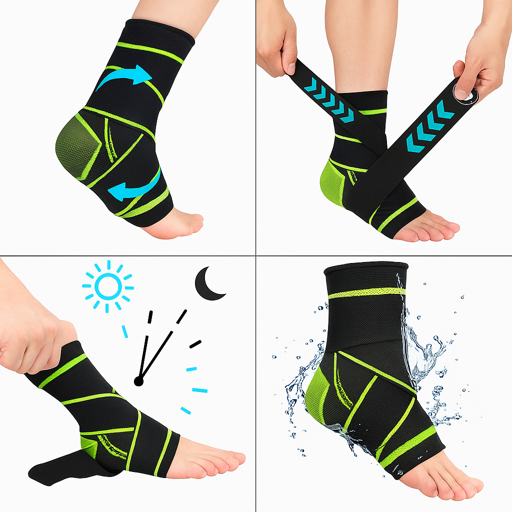 Tobillera Deportiva PowerStep: Camina Sin Dolor, Vive Sin Límites