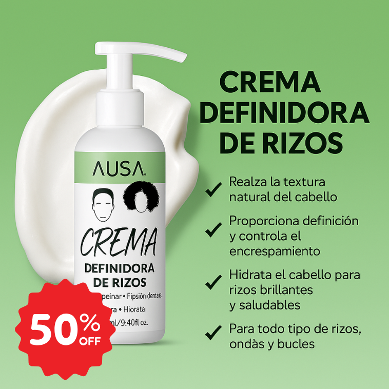 Crema GlowCurl™- Controla el frizz y Recupera tus rizos.