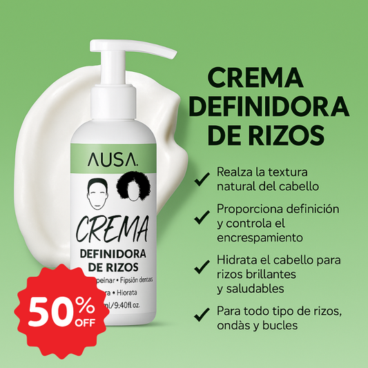 Crema GlowCurl™- Controla el frizz y Recupera tus rizos.