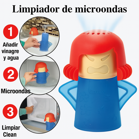 Limpiador de microondas Angry Mom