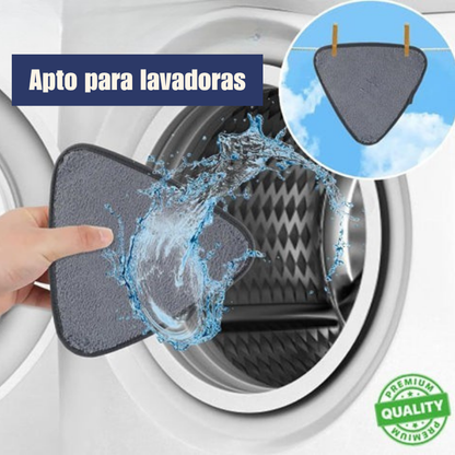 FácilMop™ - Fregona autoescurrible limpia sin esfuerzo + 10 recambios GRATIS